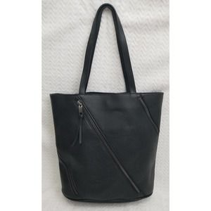 *MINT* Joe’s Jeans Black 3 Zipper Style Purse Bag Large Crossbody Handbag